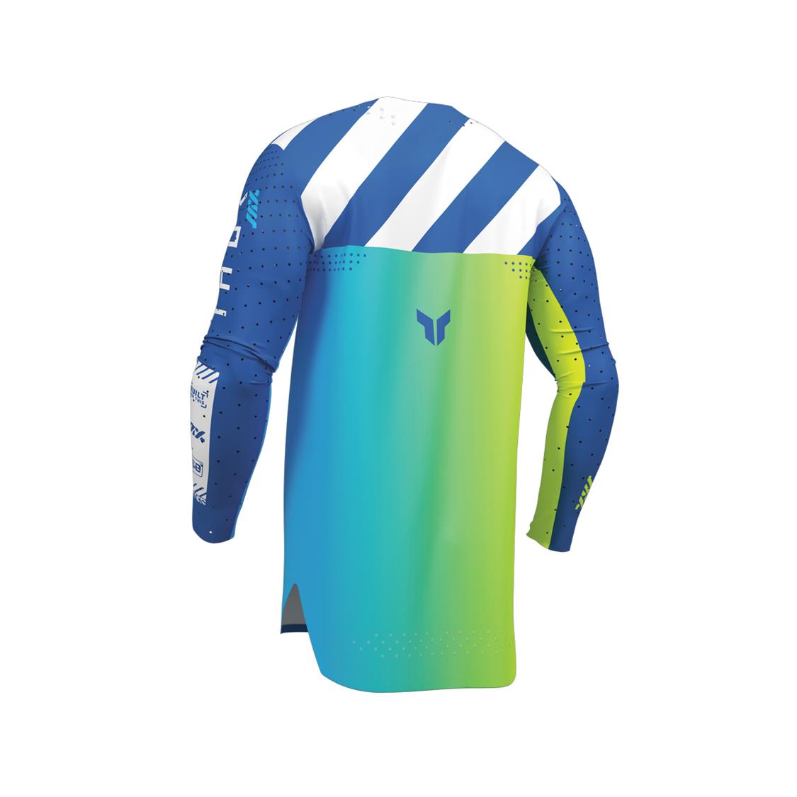 THOR MX JERSEY YOUTH SPORTMODE SYNTH BLUE