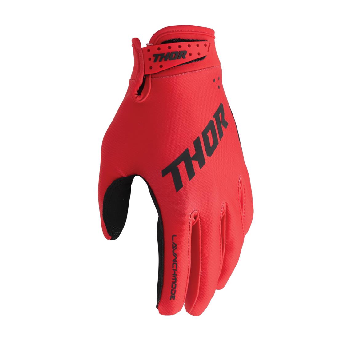 THOR GLOVE YOUTH LAUNCHMODE SPLIT RED