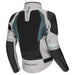 Dririder Air-Ride Pro Womens Jacket Grey Black Teal