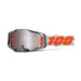 100% Armega Goggle Silver