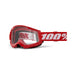 100% Strata 2 Goggle Red