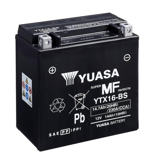 YUASA YTX16BS - Factory Activated