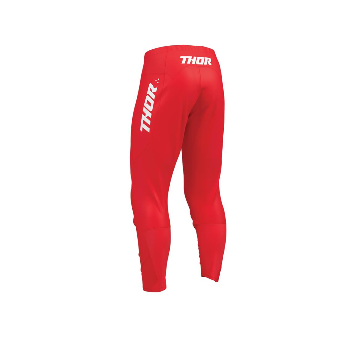 THOR MX PANT YOUTH RIDEMODE MENACE RED