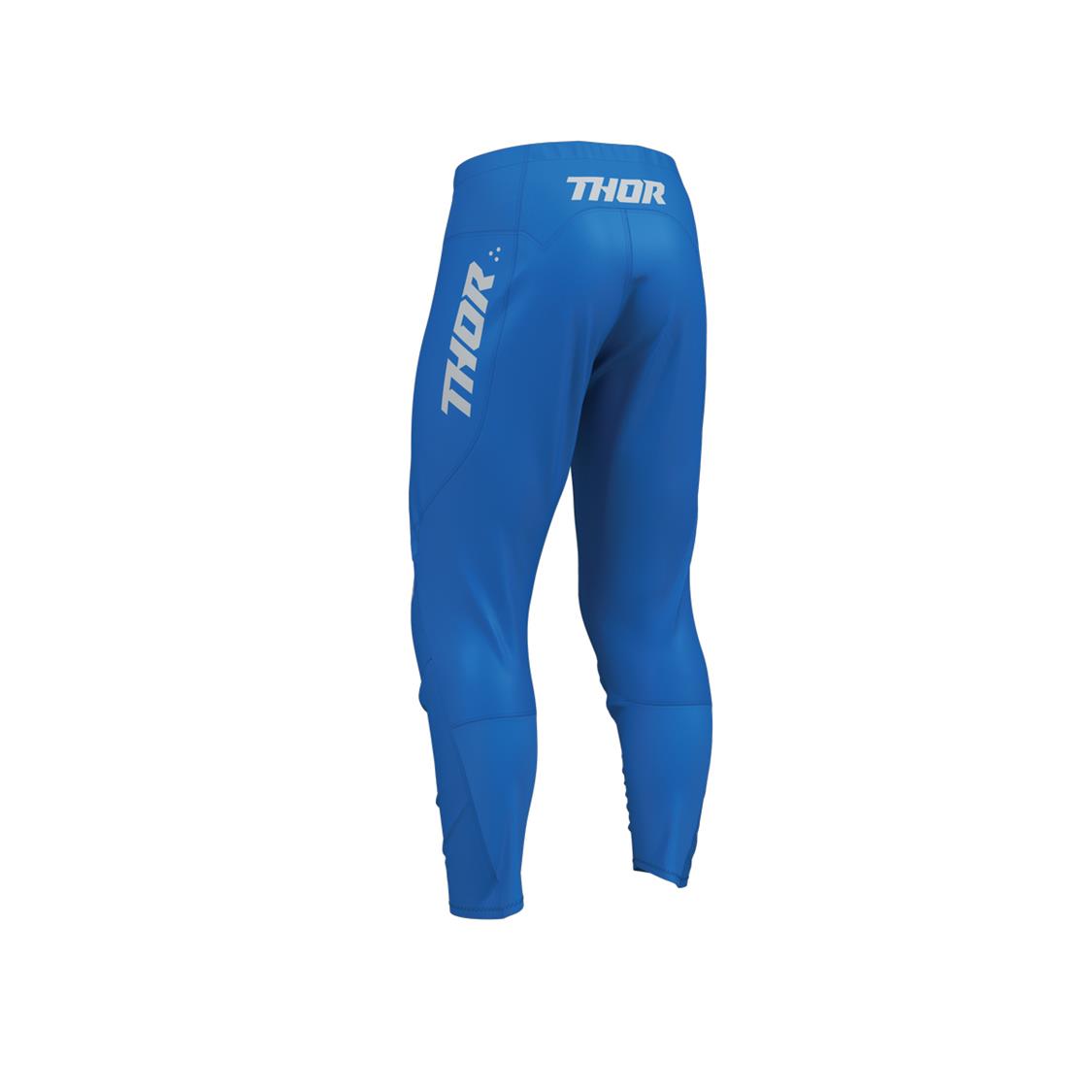 THOR MX PANT YOUTH RIDEMODE MENACE BLUE