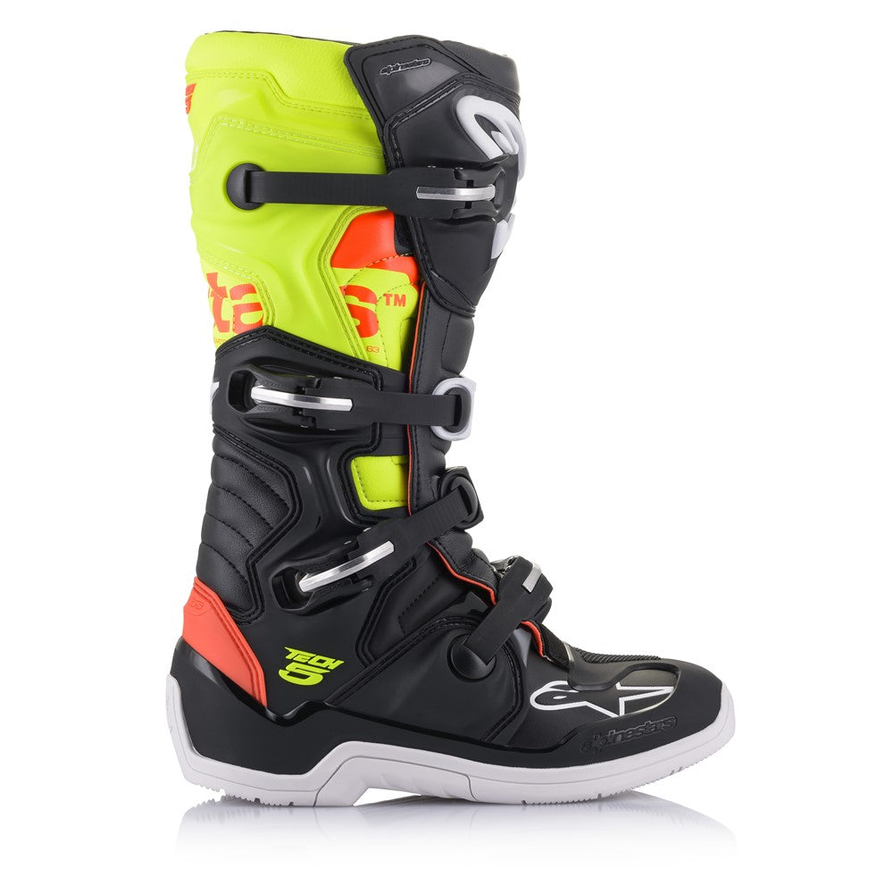 Alpinestars Tech-5 MX Boots Black/Red