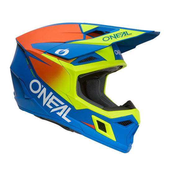 O'Neal 2027 Youth 3SRS SOLID - Blue/N-Yel