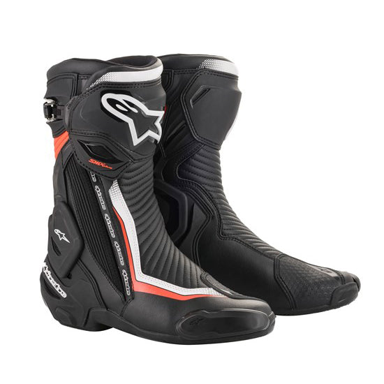 Alpinestars S-MX Plus v2 Boots Black/White