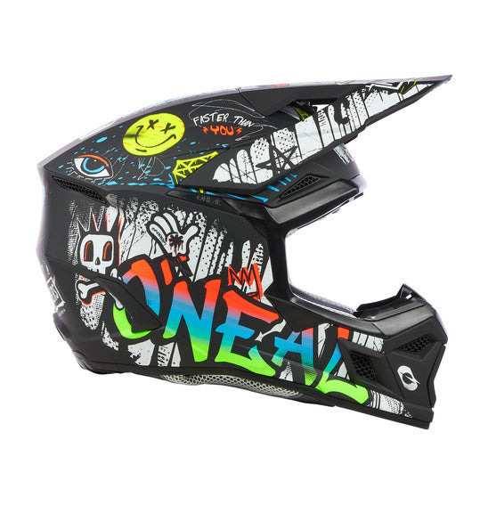 O'Neal Youth 3SRS RANCID Helmet - Multi
