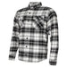 ARGON HATCHET FLANNO - Black White