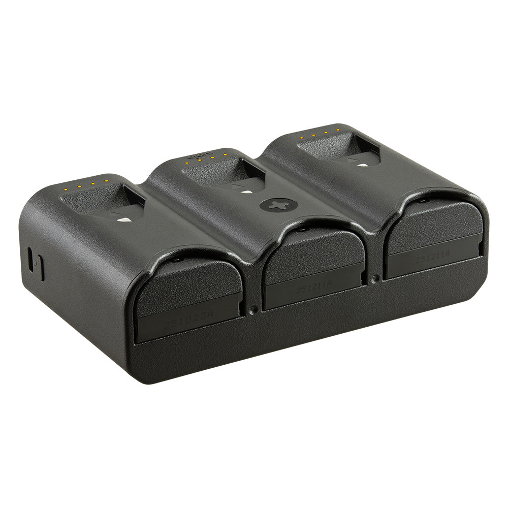 JUPIO TRI-CHARGE AIR3 CHARGER & POWERBANK FOR CANON LP-E6 SERIES