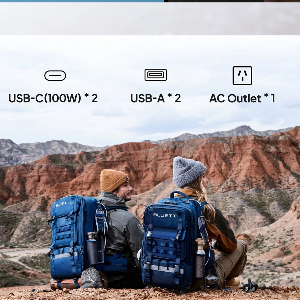 BLUETTI HANDSFREE 2 BACKPACK POWER STATION