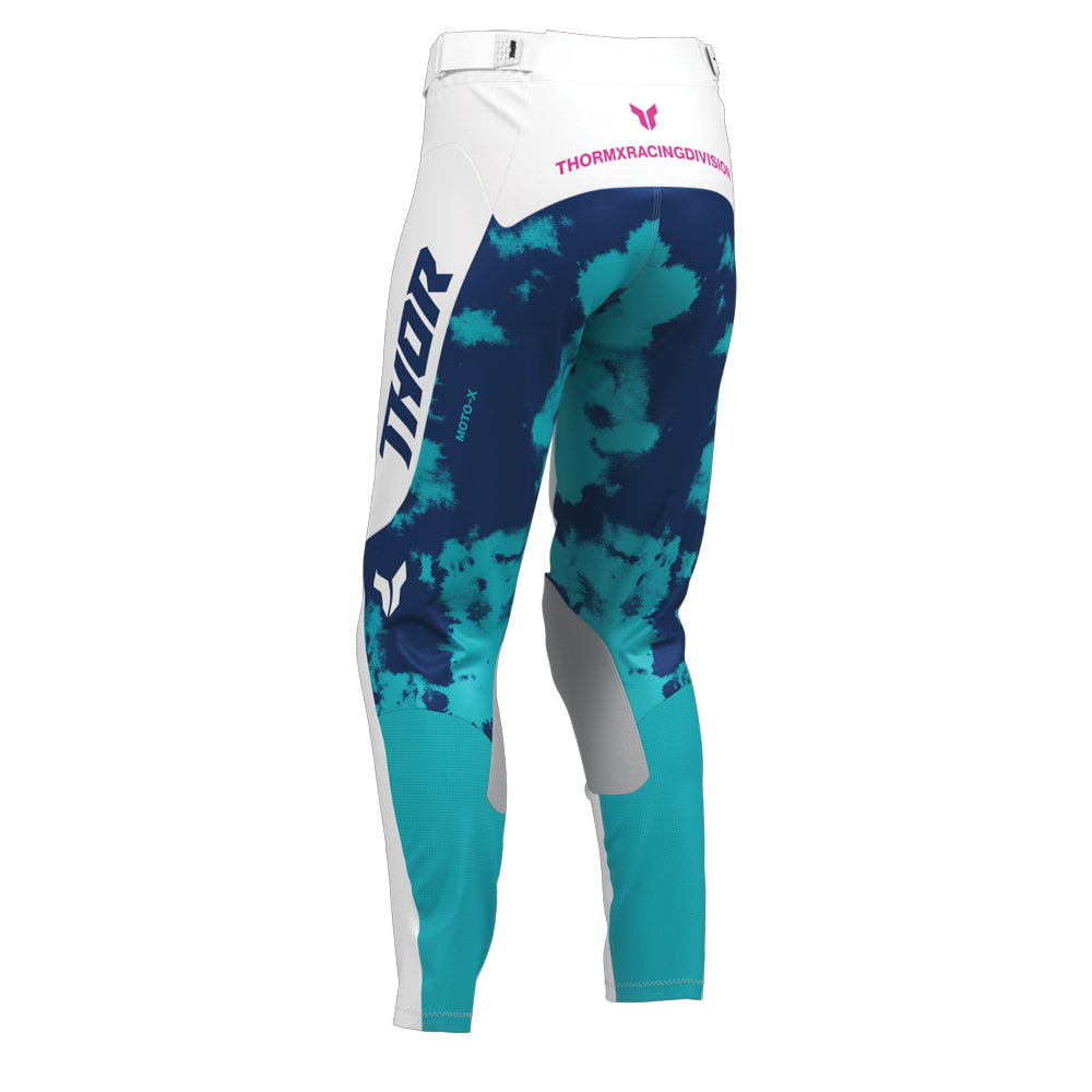 THOR LAUNCHMODE PANT WOMENS BLEACH WHITE/AQUA