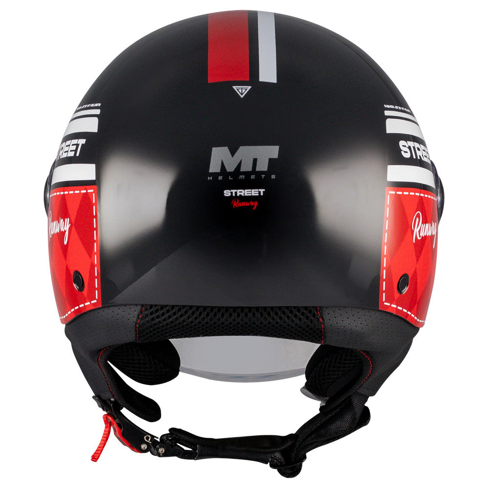 MT STREET S [RUNWAY GLOSS BLACK-RED] - 5