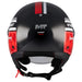 MT STREET S [RUNWAY GLOSS BLACK-RED] - 5