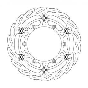 BRAKE DISC FRONT MOTO MASTER FLAME FLOATING GAS GAS HUSABERG HUSQVARNA KTM 270MM