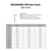 ERGO PRO Size Chart - Mens Pants