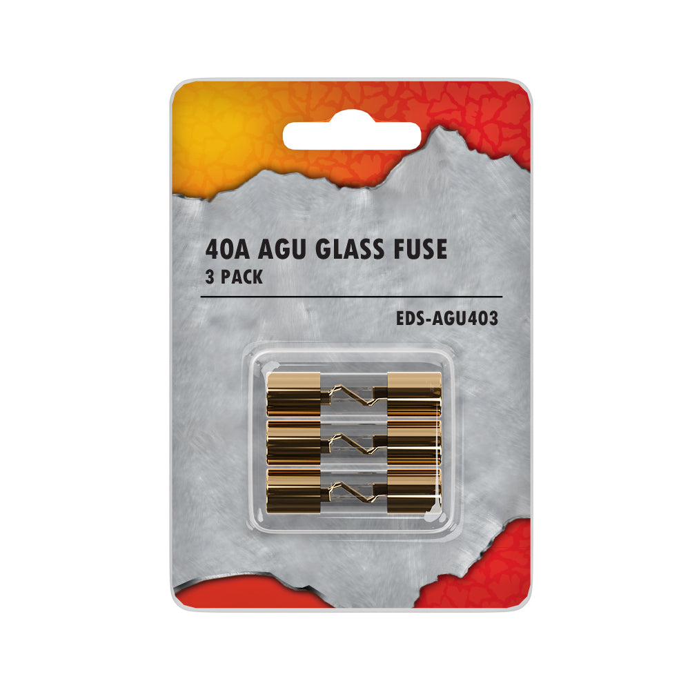 AGU FUSES 40 AMP FUSE 3 PACK