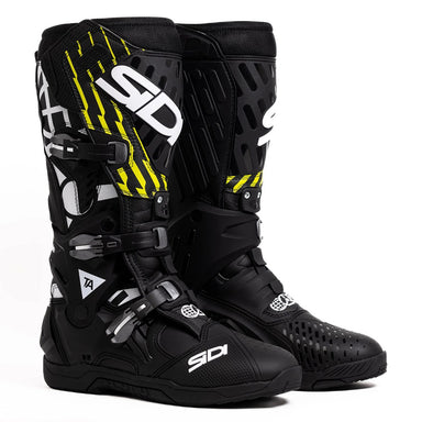 Sidi Crossair TA (The Arsenale collab) MX Boot - Black Yellow
