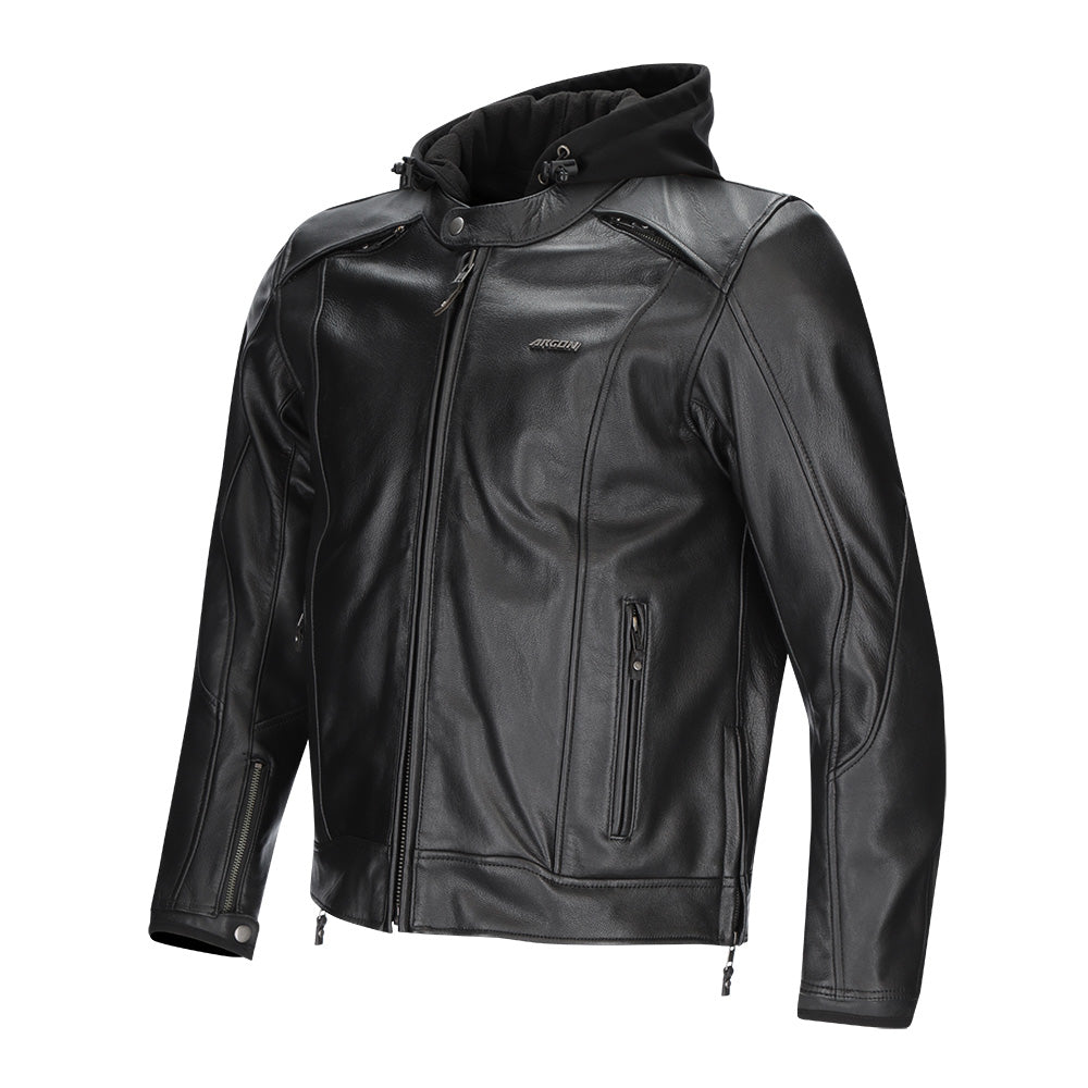 ARGON Realm II Leather Jacket - Black