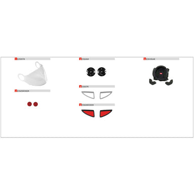 J.05 HELMET SPARES