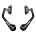 Revolution Clamp On Mirrors Stealth - CNC Pair