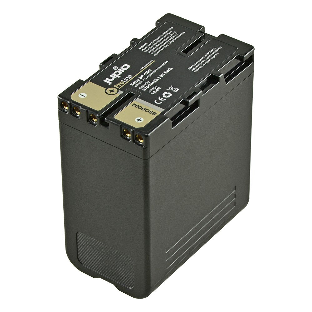 JUPIO CAMERA BATTERY SONY PRO BP-U60 14.4V 6700MAH