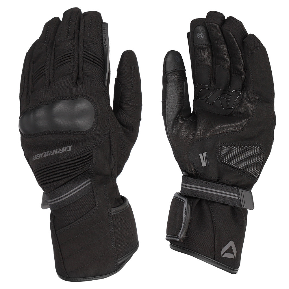 Dririder Storm Armoured Ladies Gloves - Black