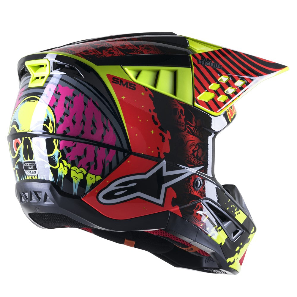 Alpinestars S-M5 Solar Flare Helmet