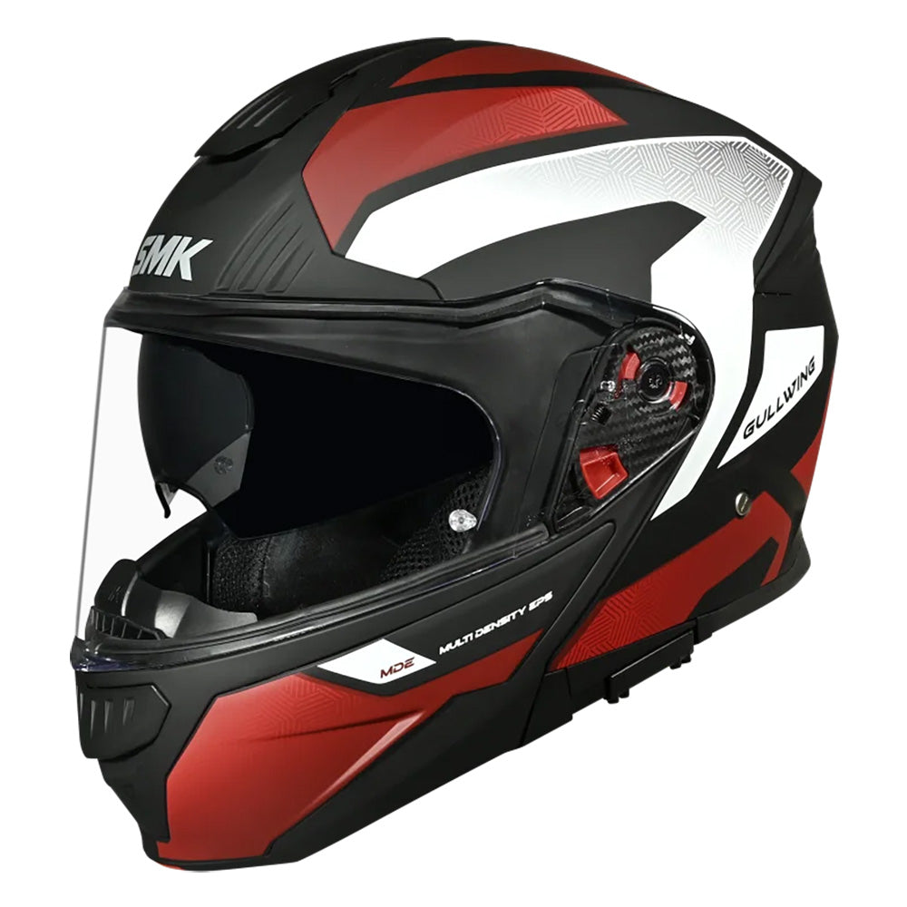 SMK GULLWING SONIC SYSTEMS - Matte Black/Red/White - MA231