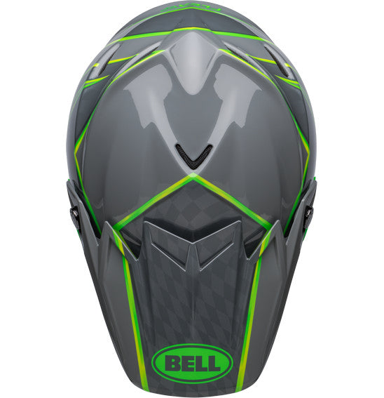 Bell MOTO-9S FLEX Sprite Gloss Grey/Green