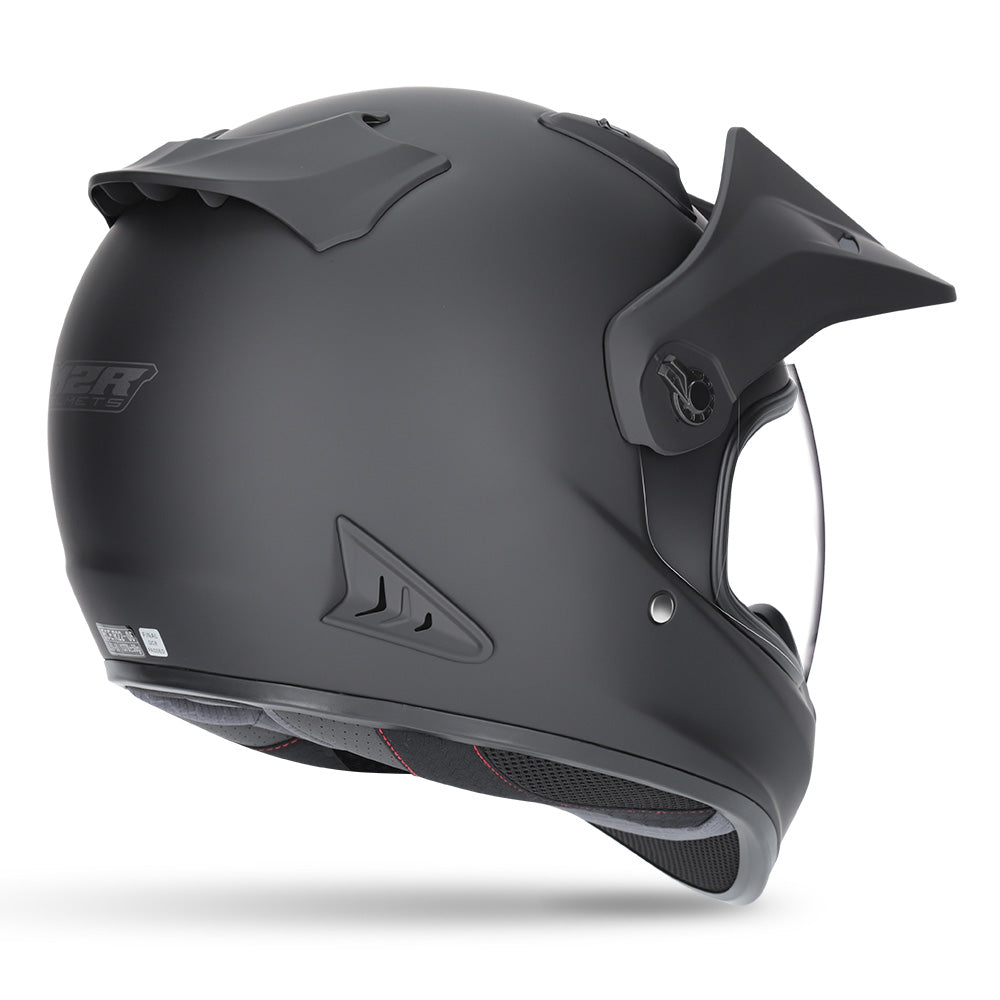 M2R ADV Lite Solid - Matte Black