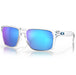 0OO9417-0759 Holbrook XL Sunglasses Polished Clear Frame with PRIZM Sapphire Polarized Lens