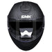SMK Gullwing System Helmet - Matte Black