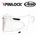 AH-PL000111 - SAMPLE PICTURE - Arai BO2 Fine Vision Standard Insert (in clear/normal) offers normal field-of-view coverage for all Arai SAL faceshields: Profile, Vector and Quantum-2 models. For previous SAL faceshield equipped models.