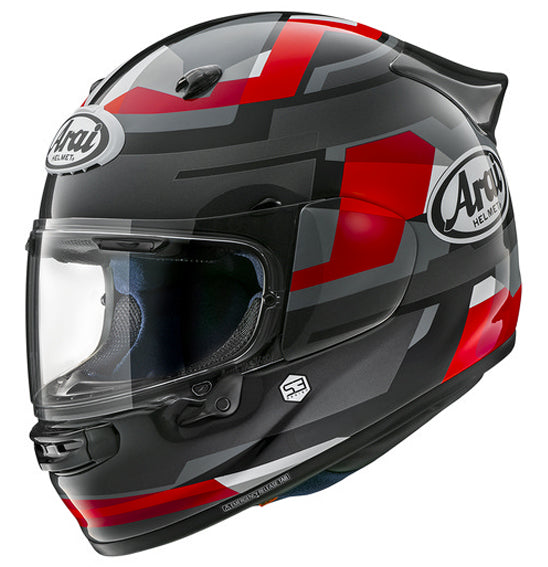 Arai QUANTIC - Abstract Red