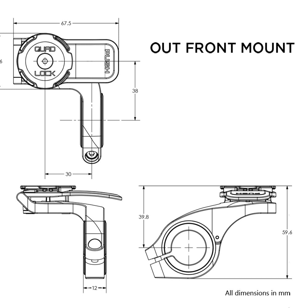 QUAD LOCK - Cycling - Out Front Mount 5