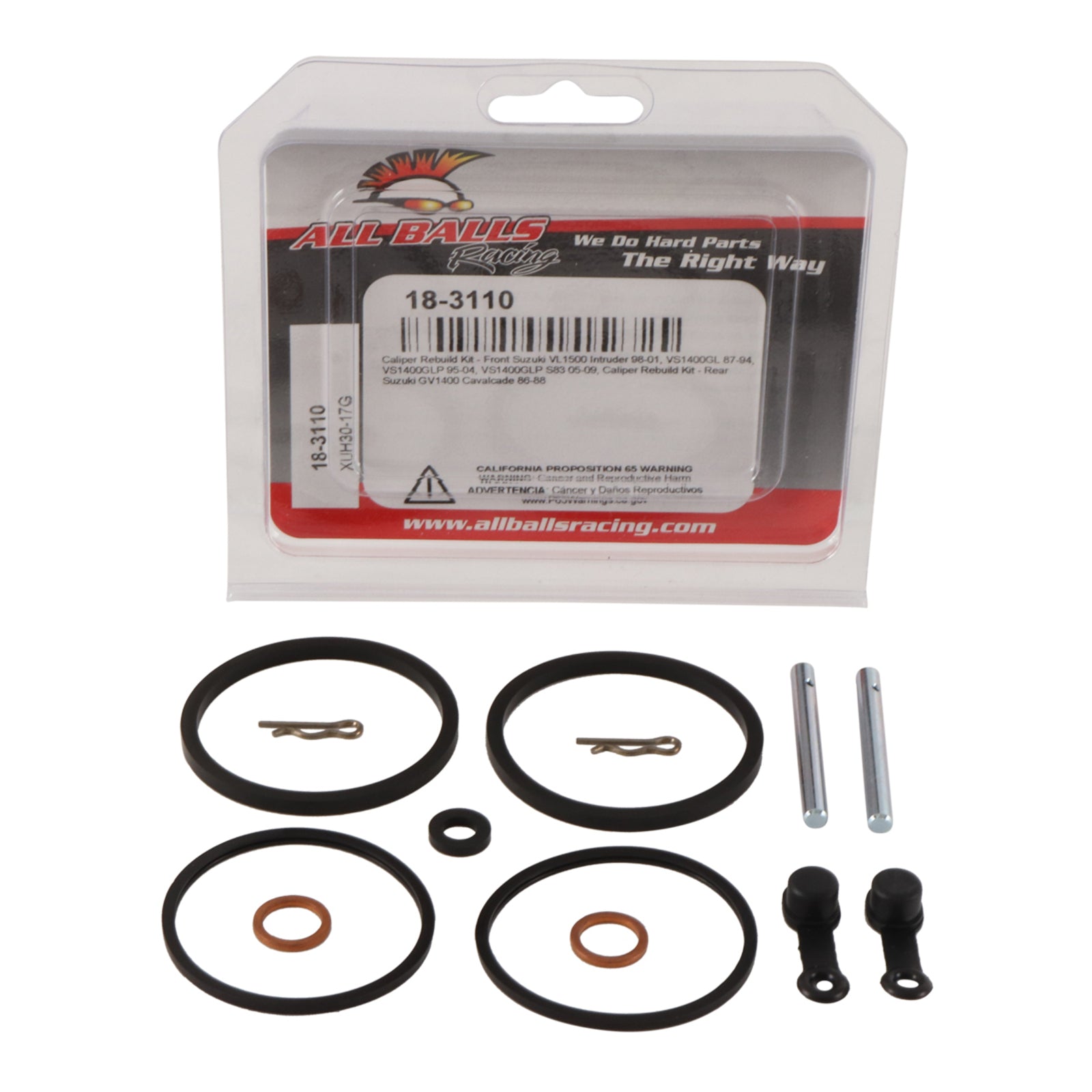 All Balls Racing Calliper Rebuild Kit (18-3110)