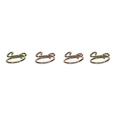 All Balls Racing Fuel Hose Clamp Kit - 10.8mm Wire (4 Pack)