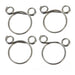 All Balls Racing Fuel Hose Clamp Kit - 8.3mm Wire (4 Pack)