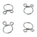 All Balls Racing Fuel Hose Clamp Kit - 9.8mm Wire (4 Pack)