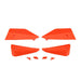 Barkbusters Handguard Sabre Deflector & Plug Set - Orange