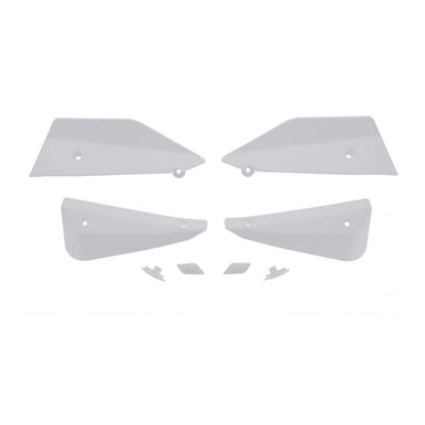 Barkbusters Handguard Sabre Deflector & Plug Set - White