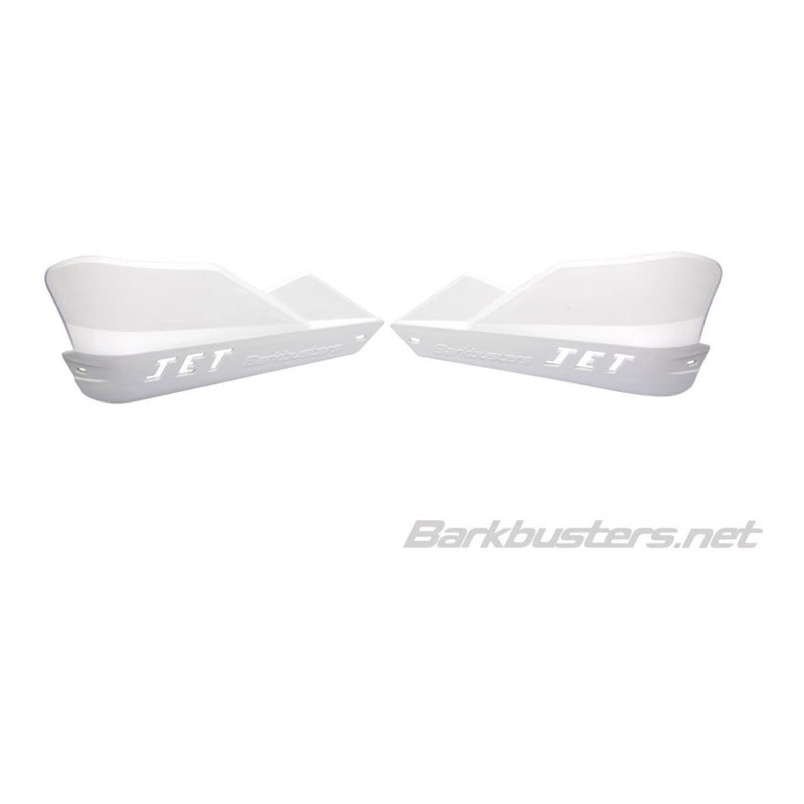 Barkbusters Handguard Jet - White (Plastic Guard Only)