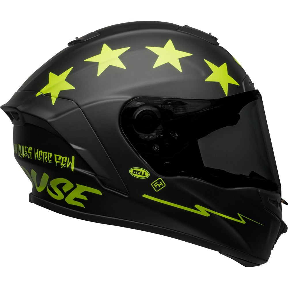 *BELL Star DLX MIPS Fasthouse Road Helmet - Hiviz