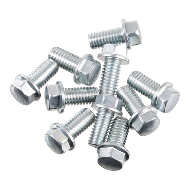 Bolt 8mm M6x12mm Hex Flange Bolt (Packet of 10)
