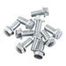 Bolt 8mm M6x12mm Hex Flange Bolt (Packet of 10)