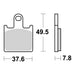 Brembo Prime Sinter Front Brake Pads 07KA28SA