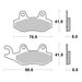 Brembo Prime Sinter Front Brake Pads 07SU12SD