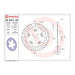 Brembo Prime Serie Oro Rear Brake Disc 68B40768