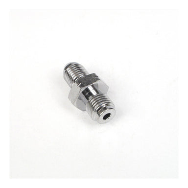 Whites Brake - Male Adaptor 3/8-24TPI-10mmx1.0 Chrome Steel